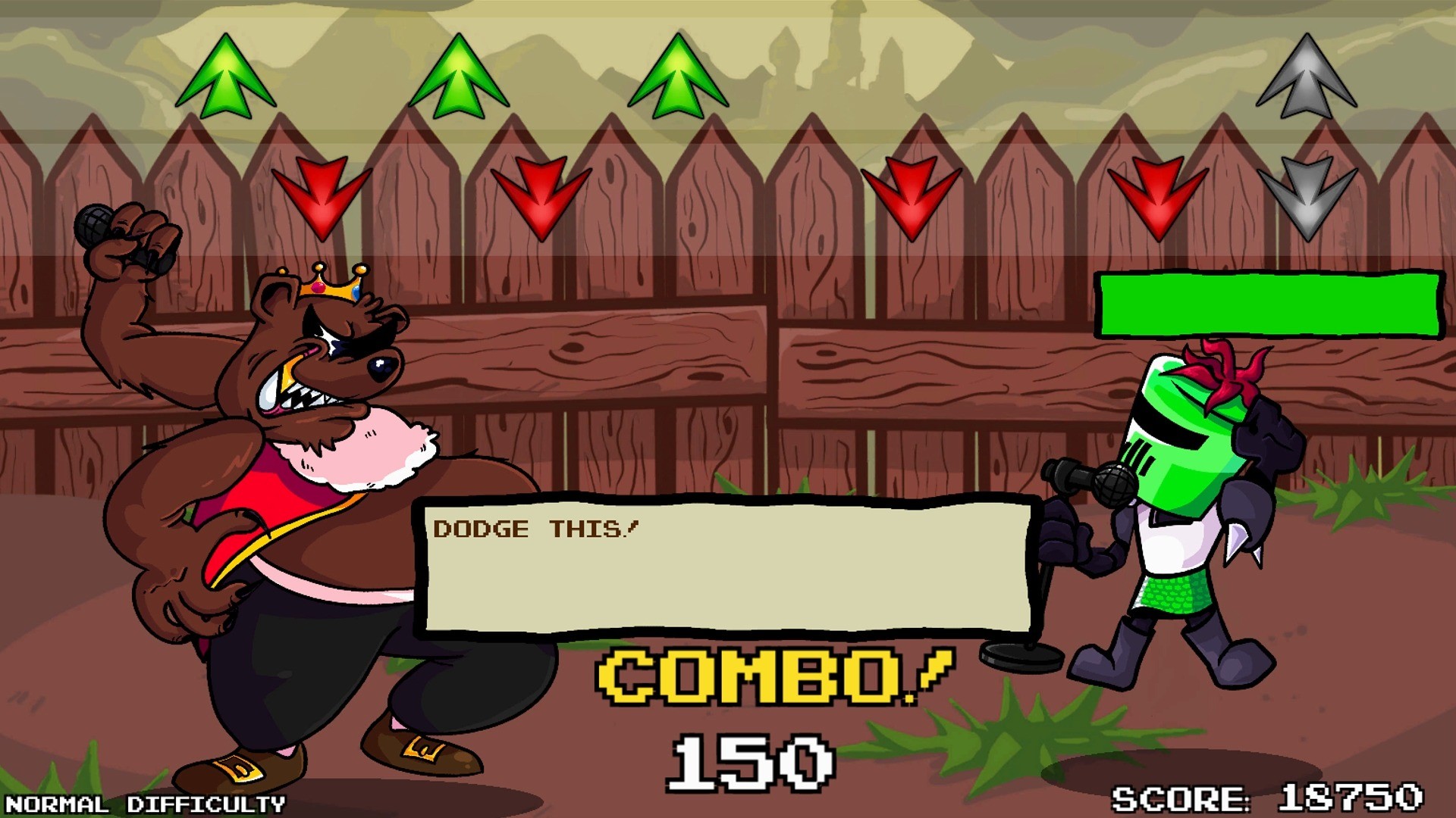 Rhythm Knights: Double Treble