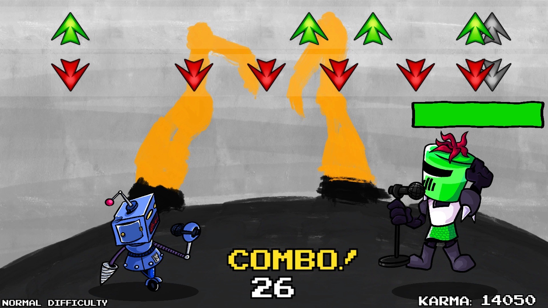 Rhythm Knights: Double Treble