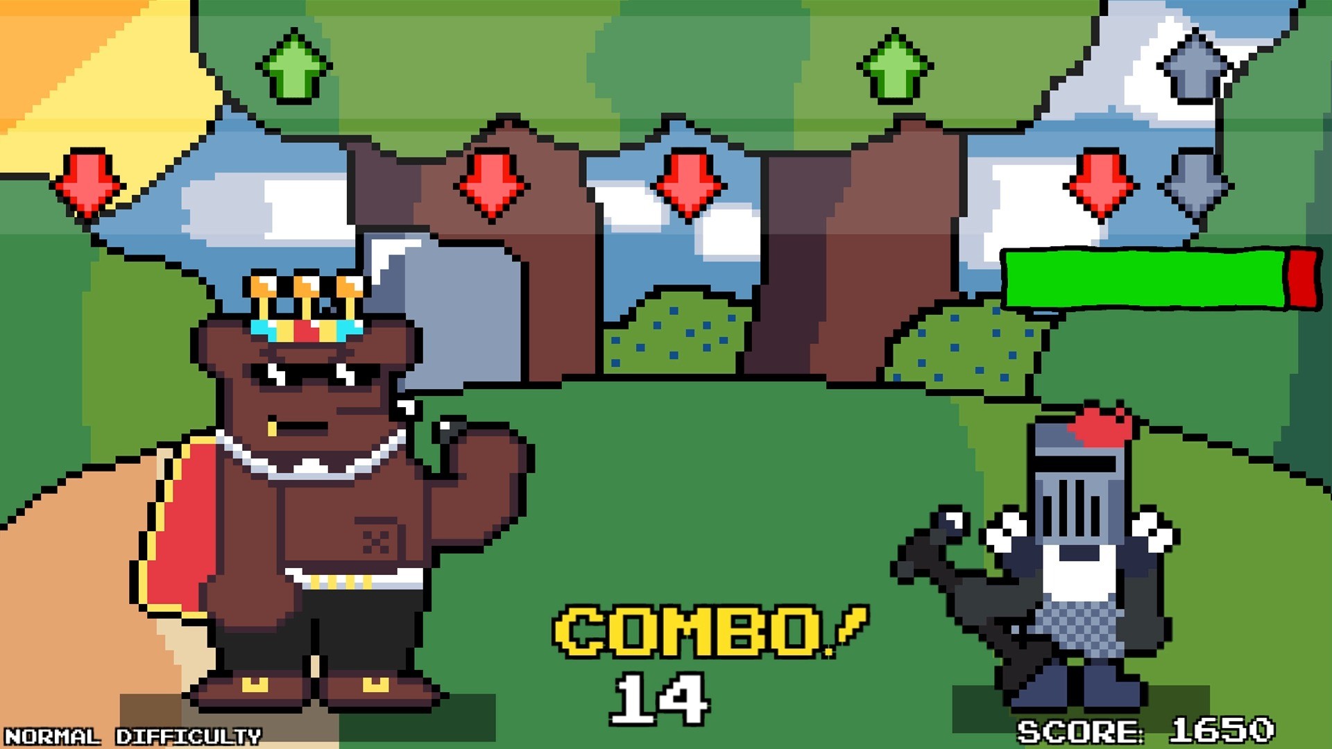 Rhythm Knights: Double Treble