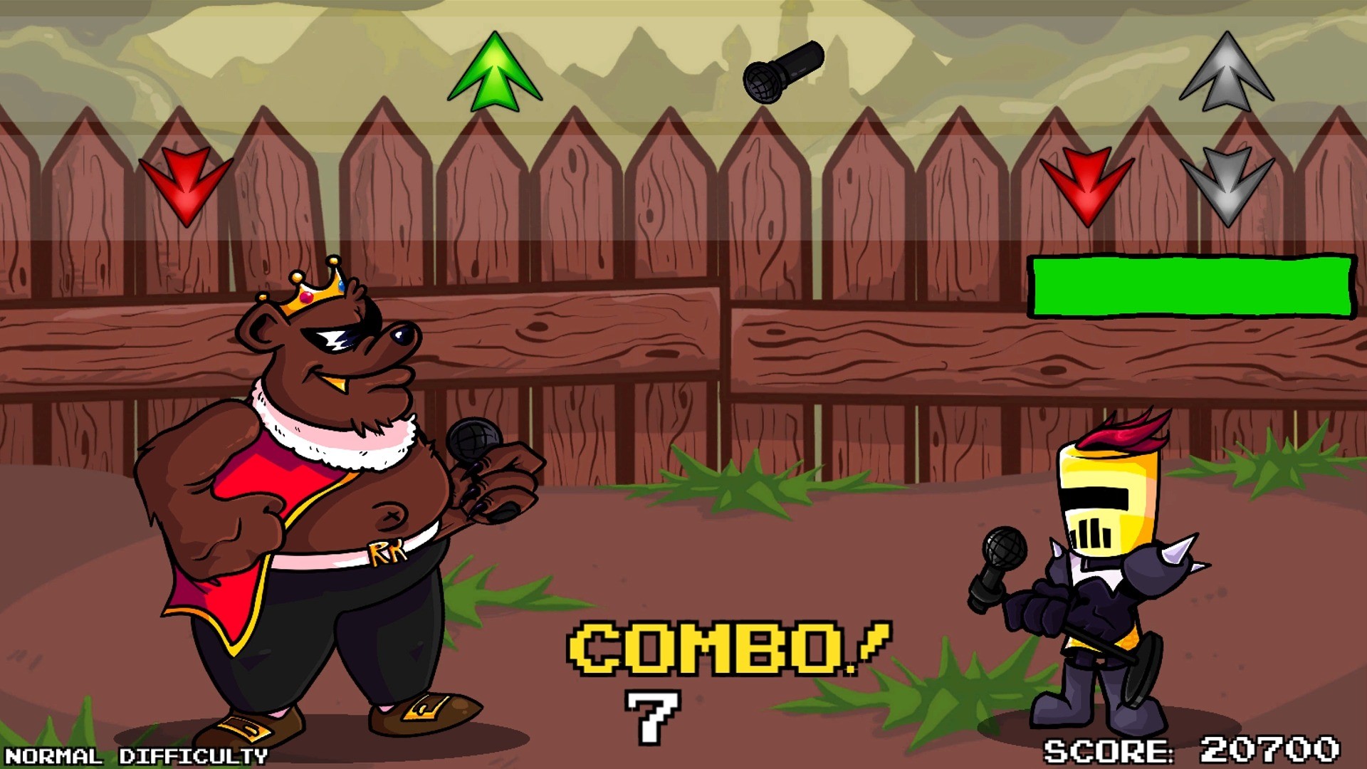 Rhythm Knights: Double Treble