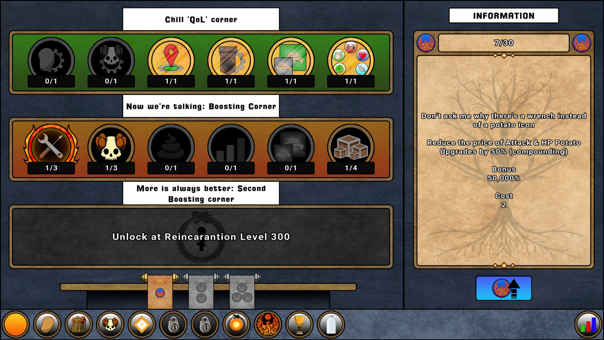 Farmer Against Potatoes Idle