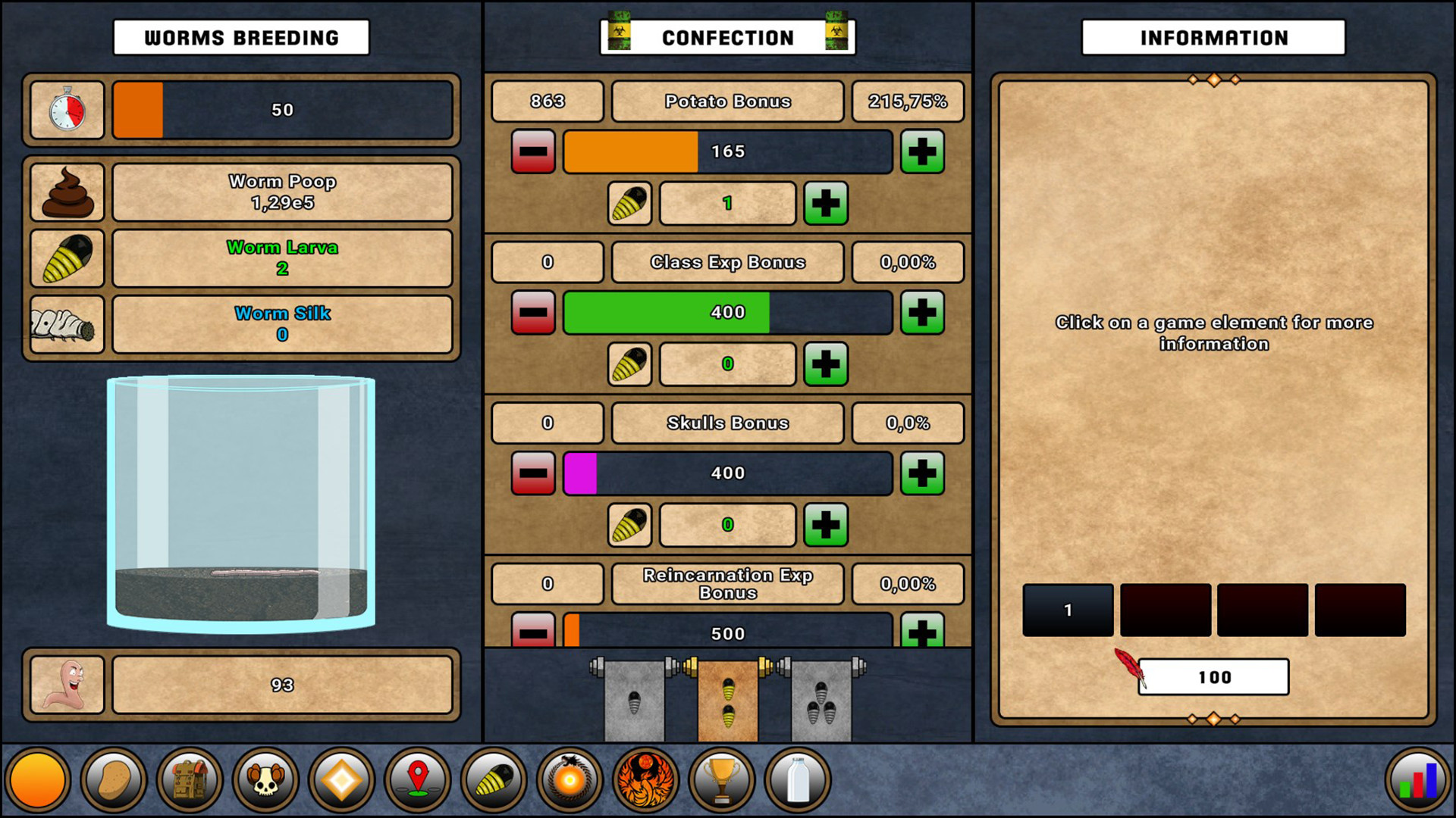 Farmer Against Potatoes Idle