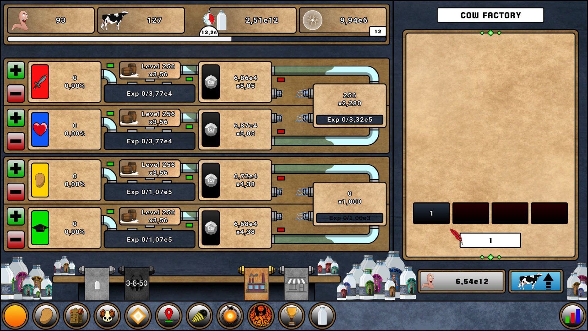 Farmer Against Potatoes Idle