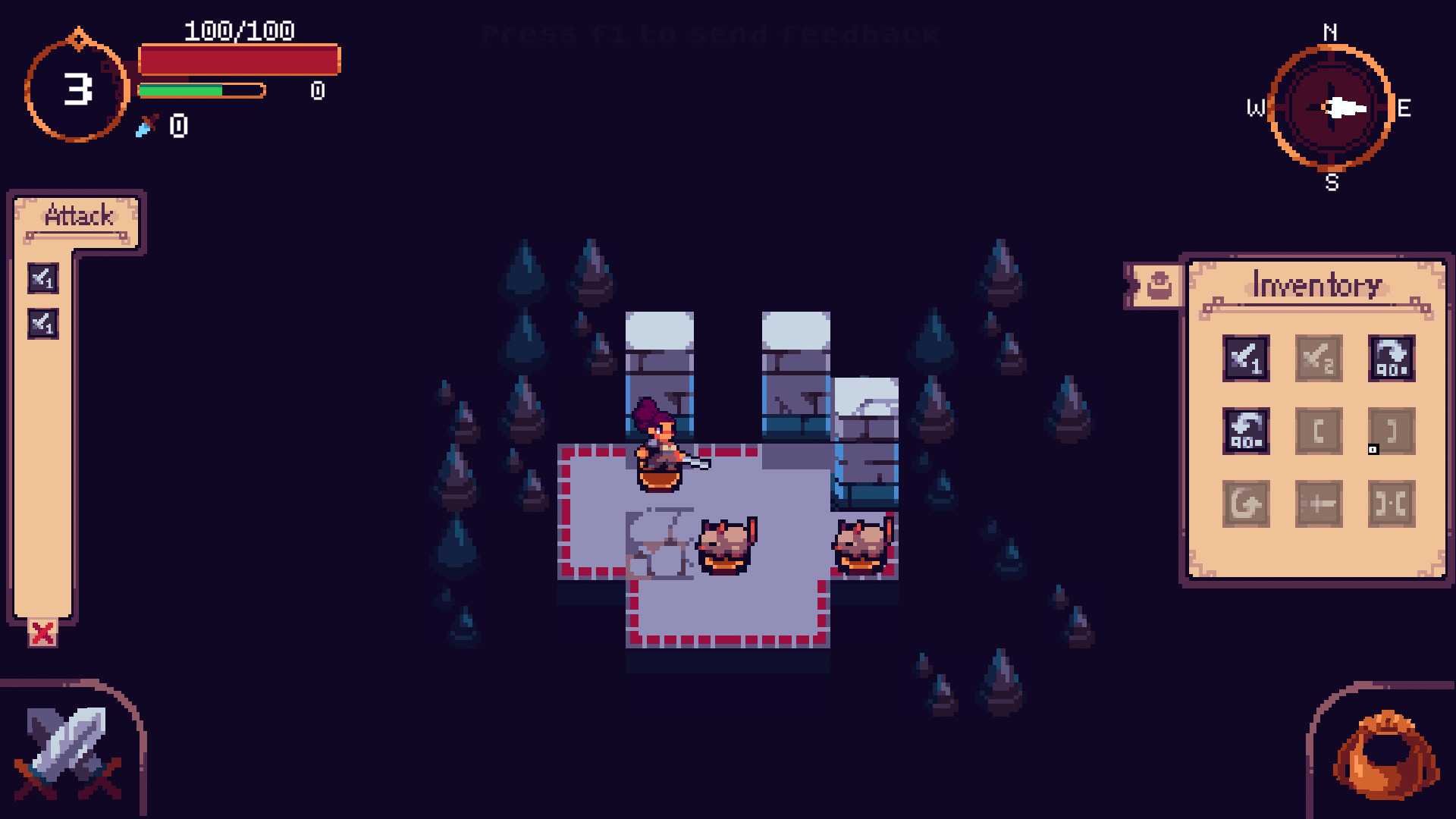 Programmer Dungeon Knightress