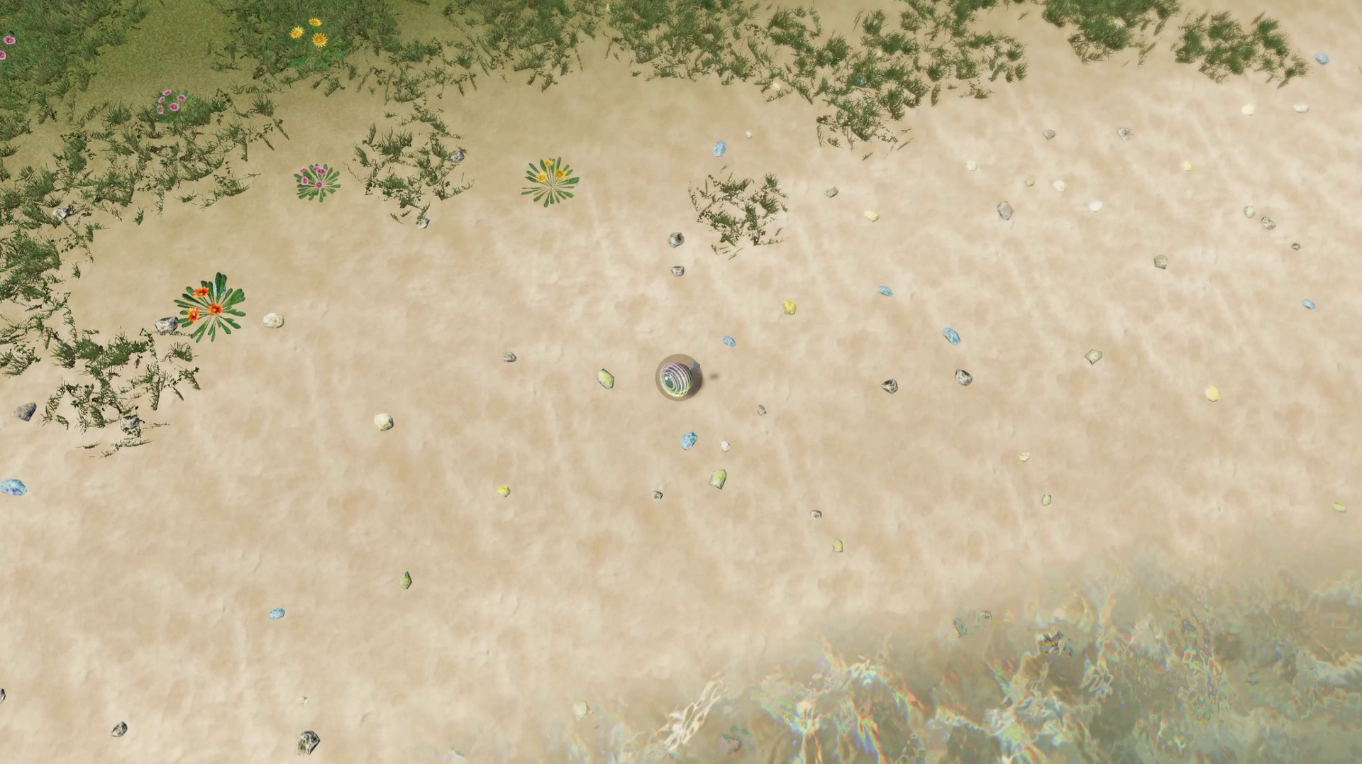 The Ball Flow: Nature and Light