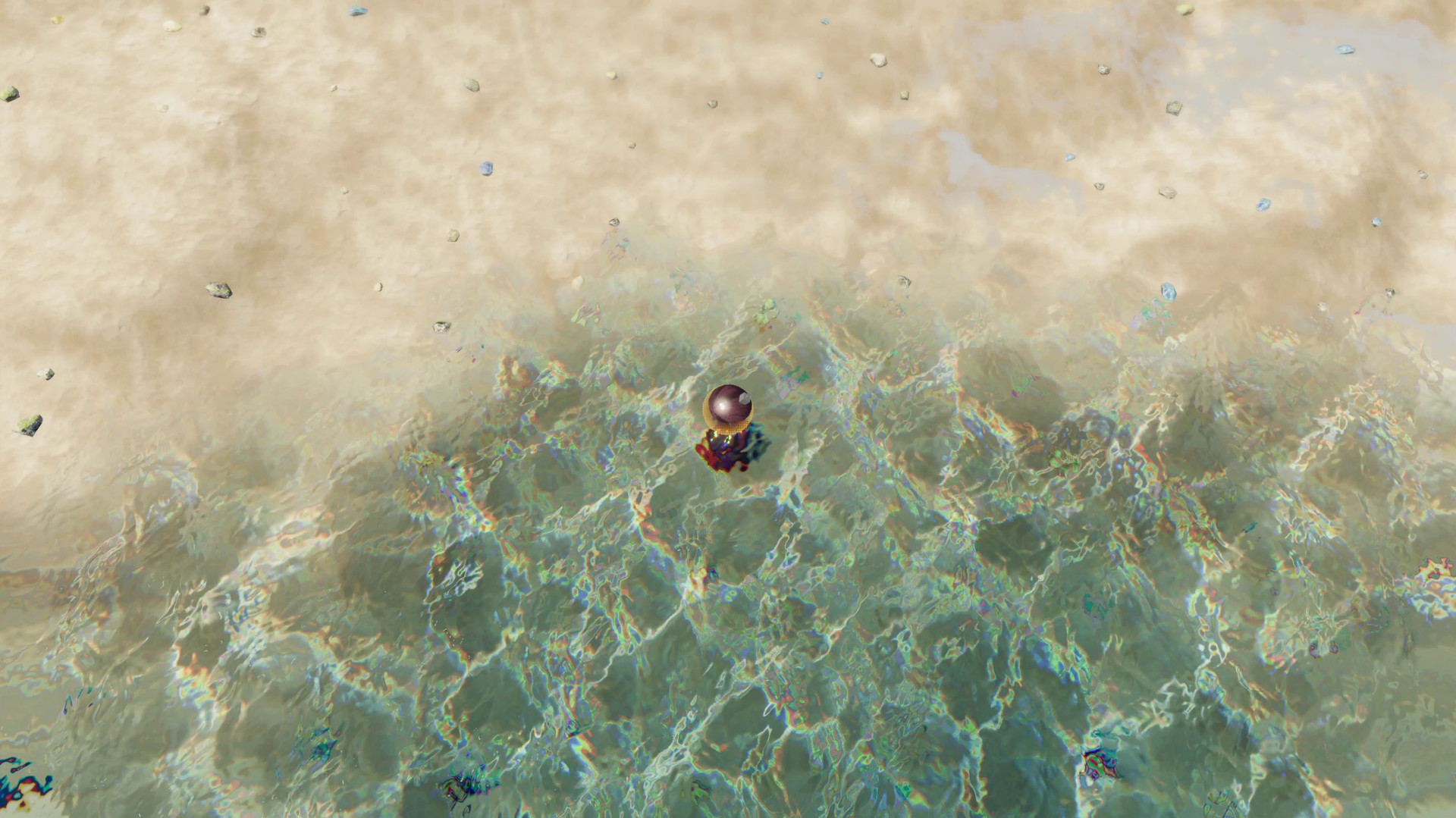 The Ball Flow: Nature and Light