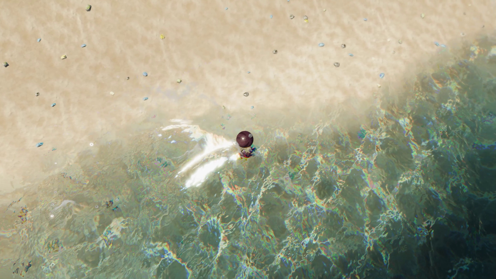 The Ball Flow: Nature and Light