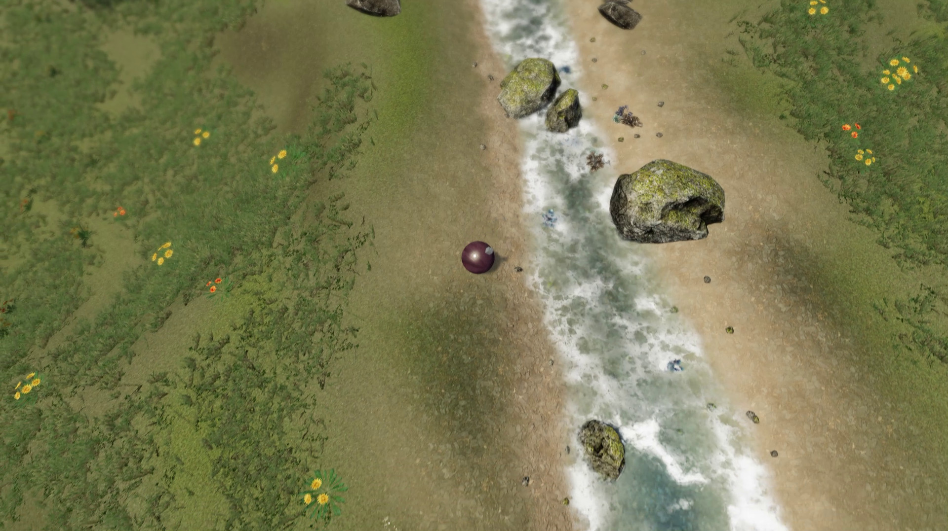 The Ball Flow: Nature and Light