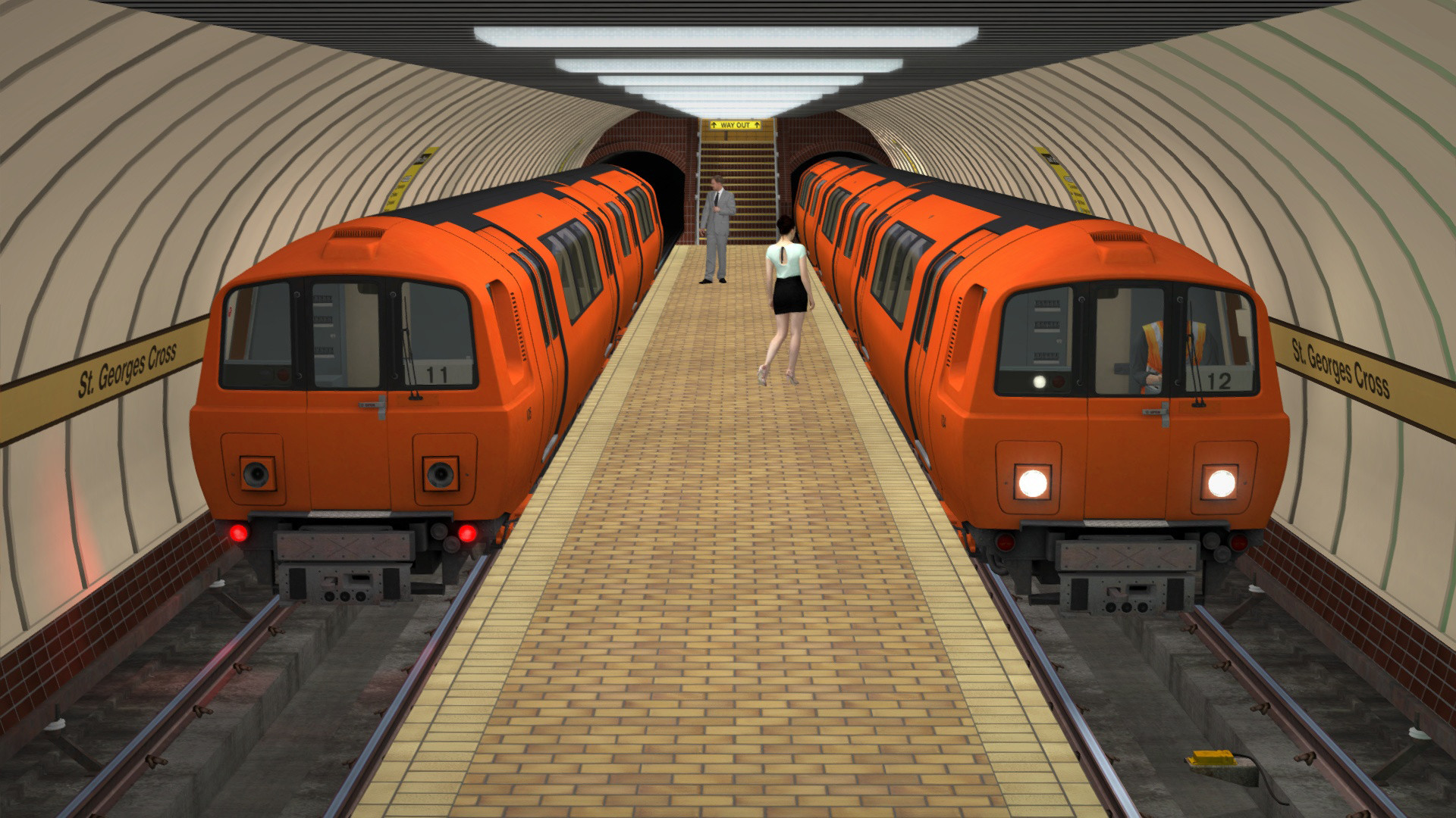 Train Simulator: Glasgow Subway Route