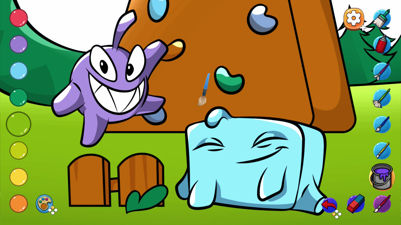 Om Nom: Coloring, Toons &amp; Puzzle – Sweet Coloring Pages