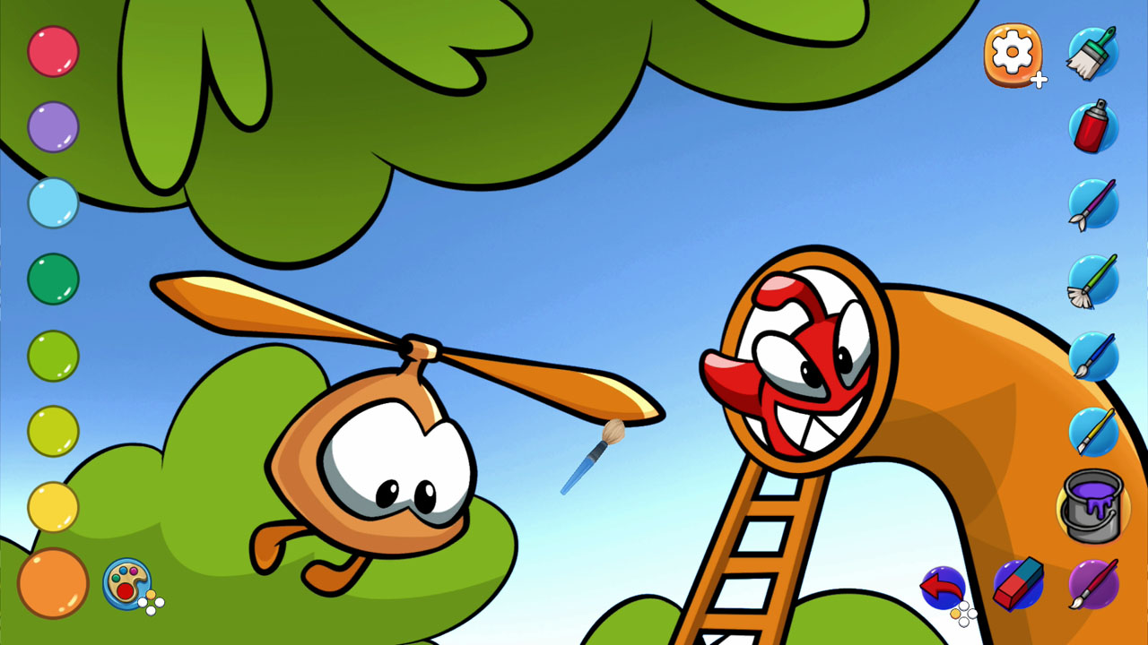 Om Nom: Coloring, Toons &amp; Puzzle – Sweet Coloring Pages