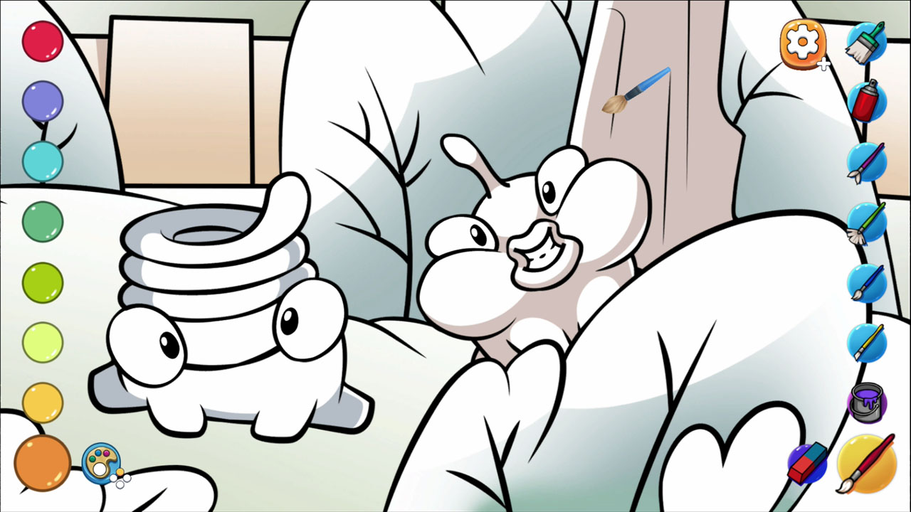 Om Nom: Coloring, Toons &amp; Puzzle – Sweet Coloring Pages