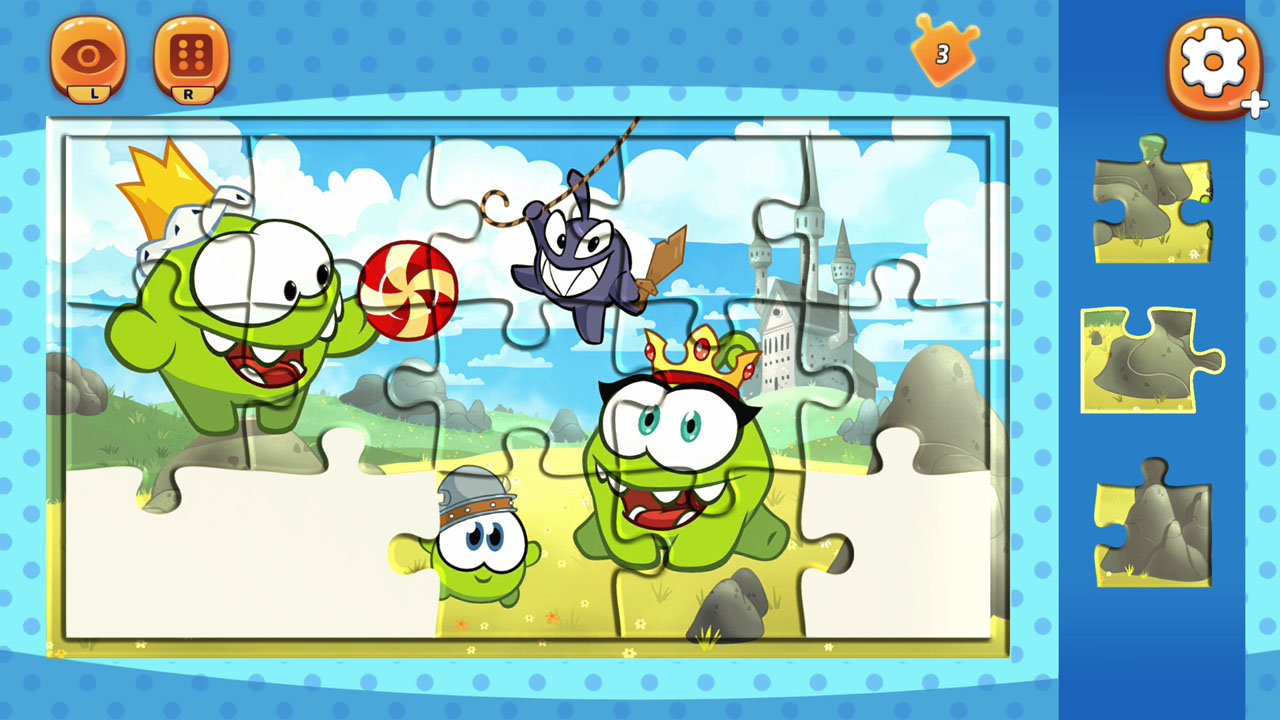 Om Nom: Coloring, Toons &amp; Puzzle – Flavorful Puzzles