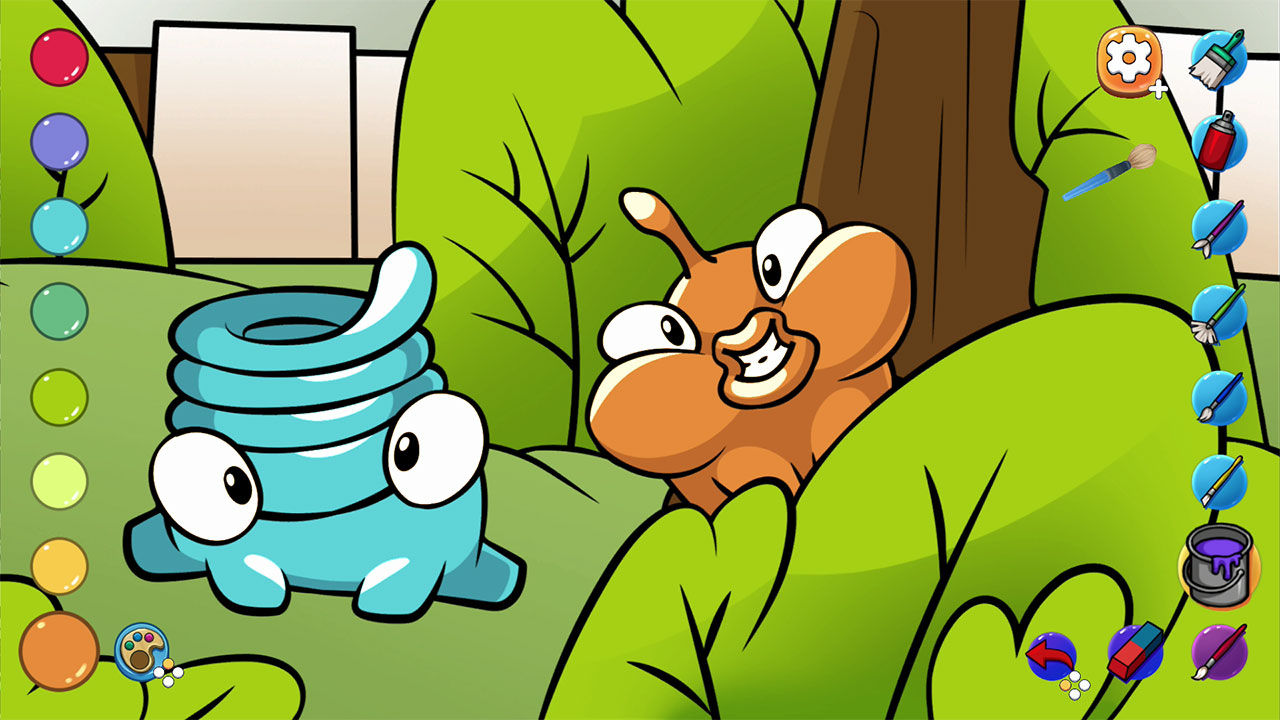 Om Nom: Coloring, Toons &amp; Puzzle – Complete Pack