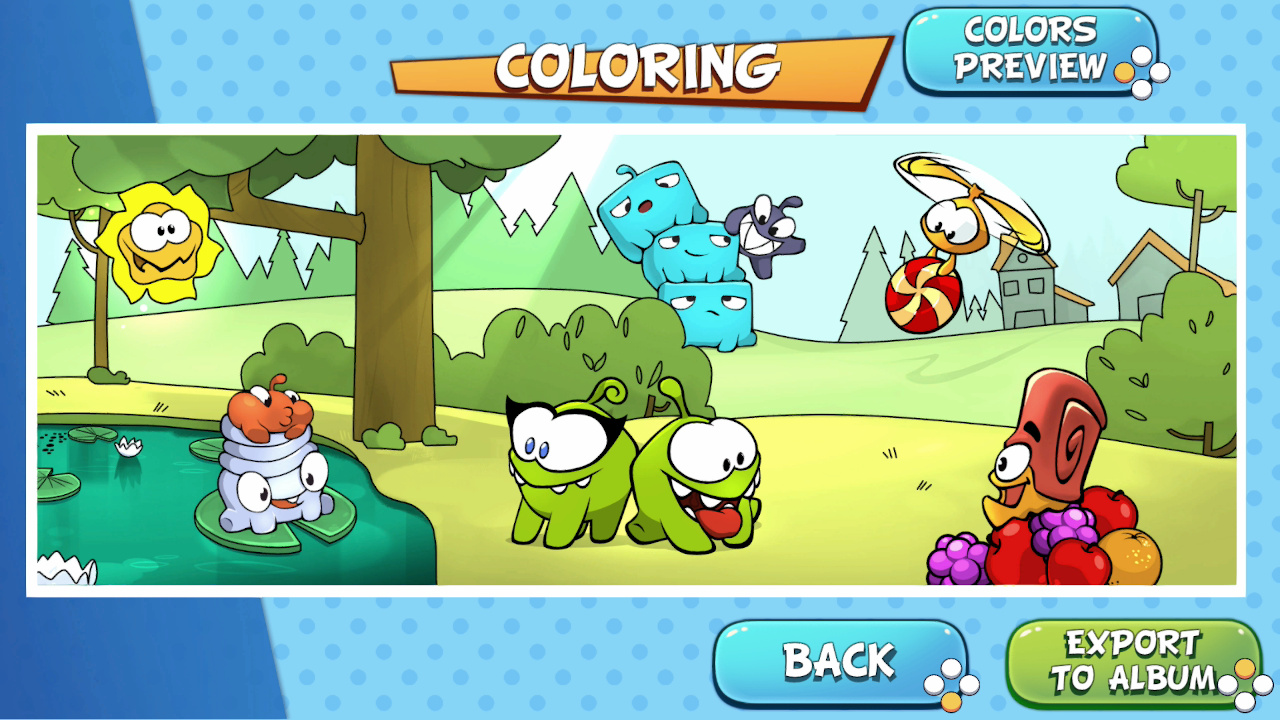Om Nom: Coloring, Toons &amp; Puzzle – All DLC Pack