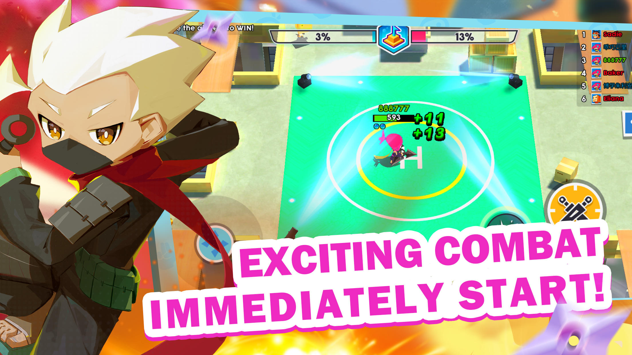 Ninja War: Super Ninja Showdown
