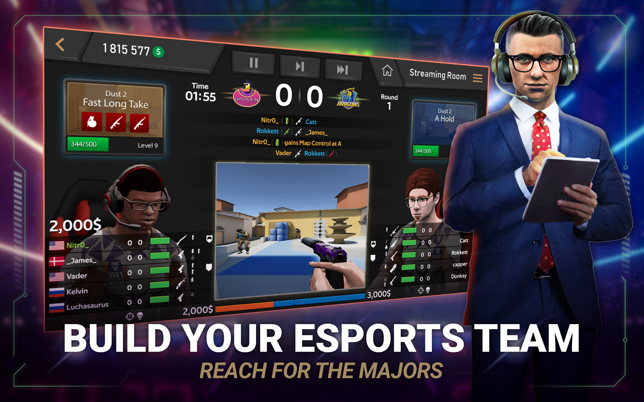 Five: Esports Manager Game