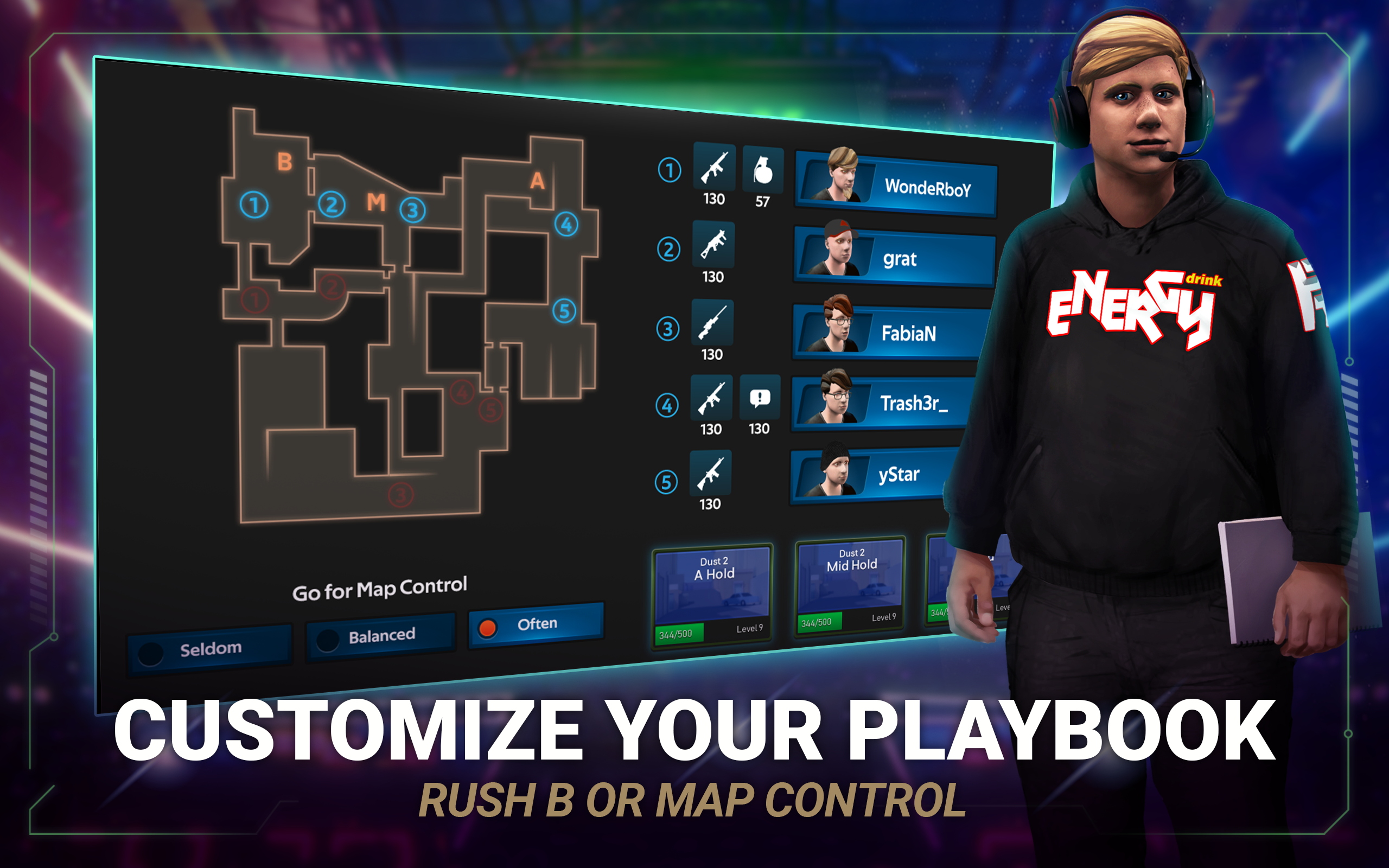 Five: Esports Manager Game