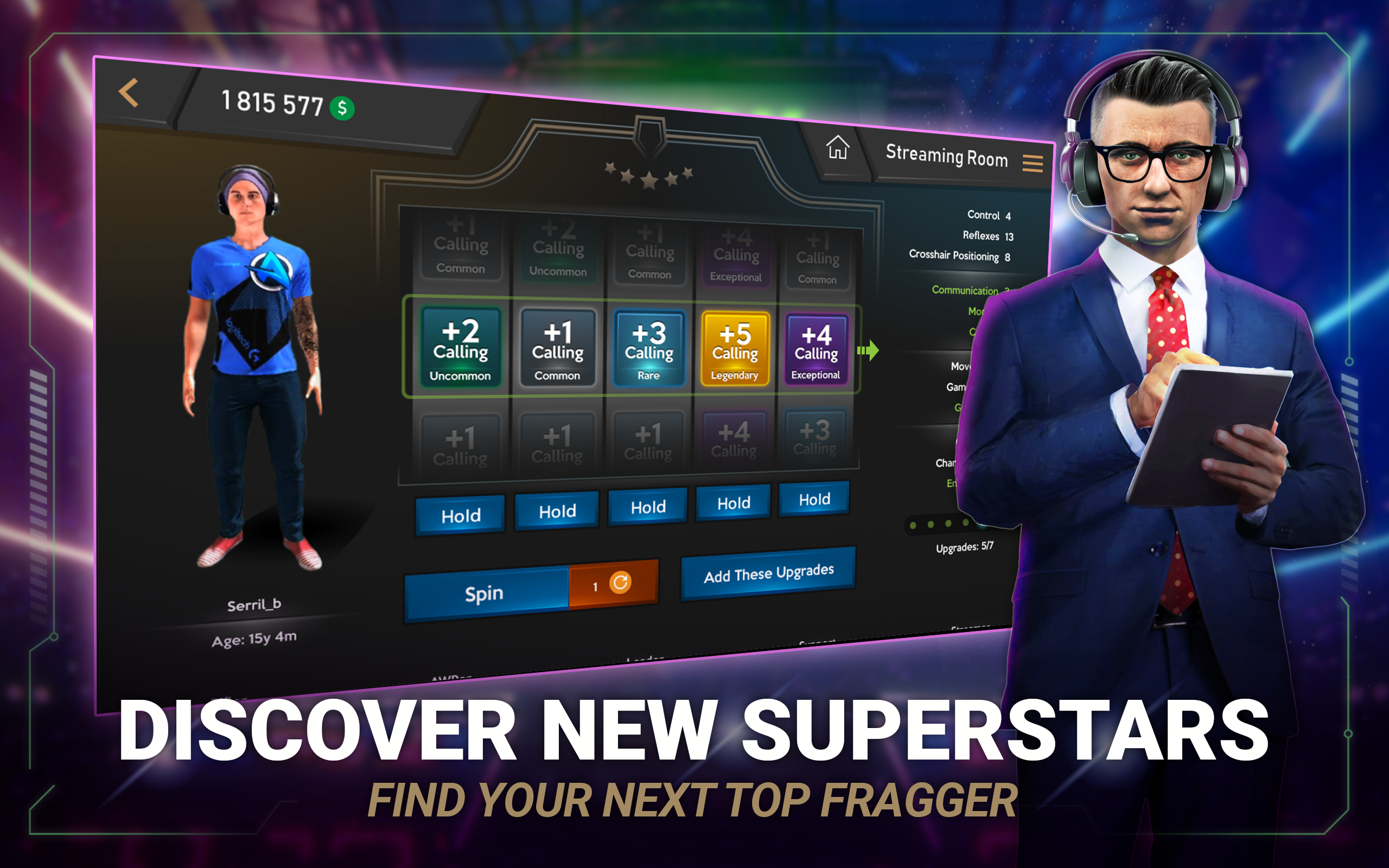 Five: Esports Manager Game