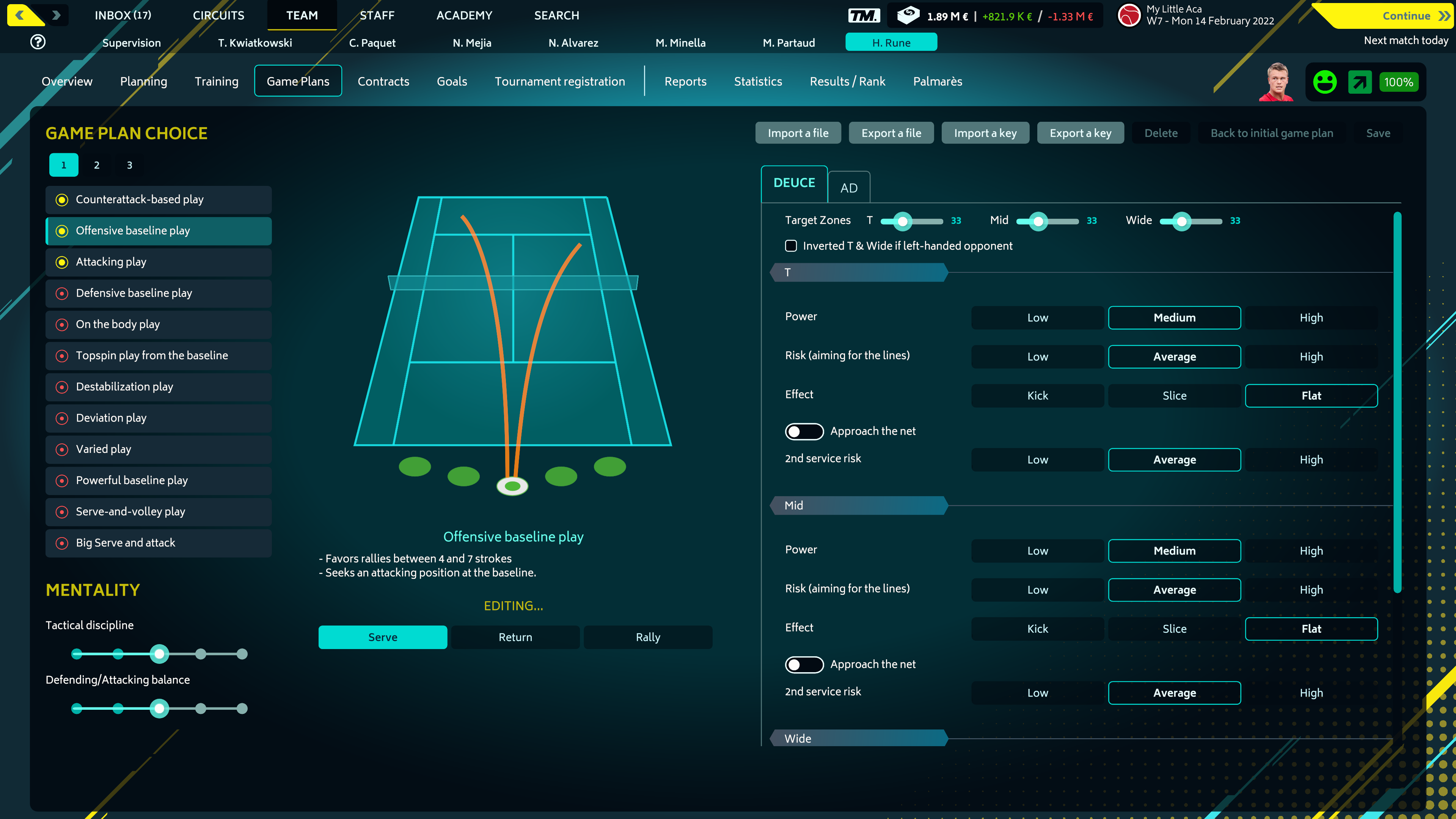 Tennis Manager 2022