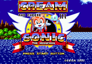 Cream and Cheese in Sonic the Hedgehog