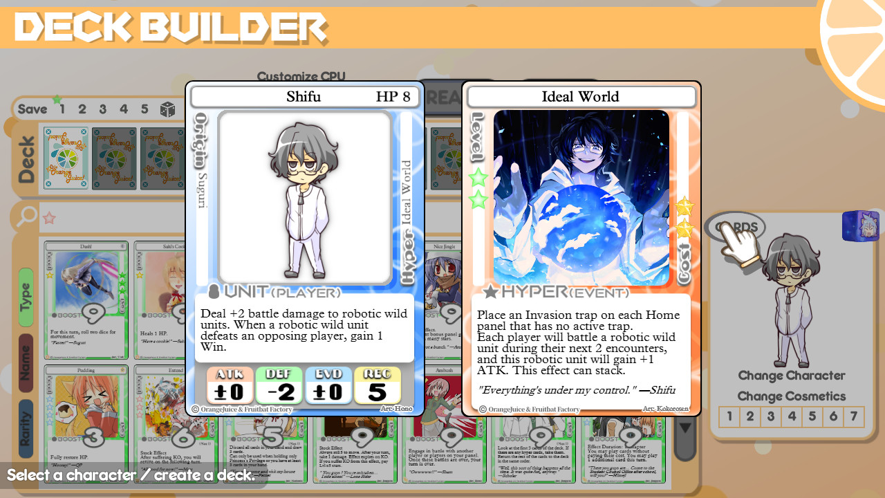 100% Orange Juice: Shifu &amp; Reika Character Pack