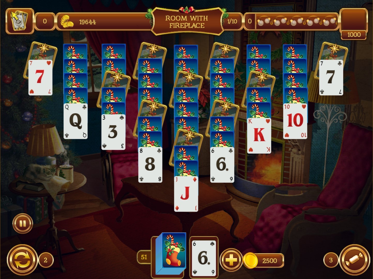 Solitaire Game Christmas