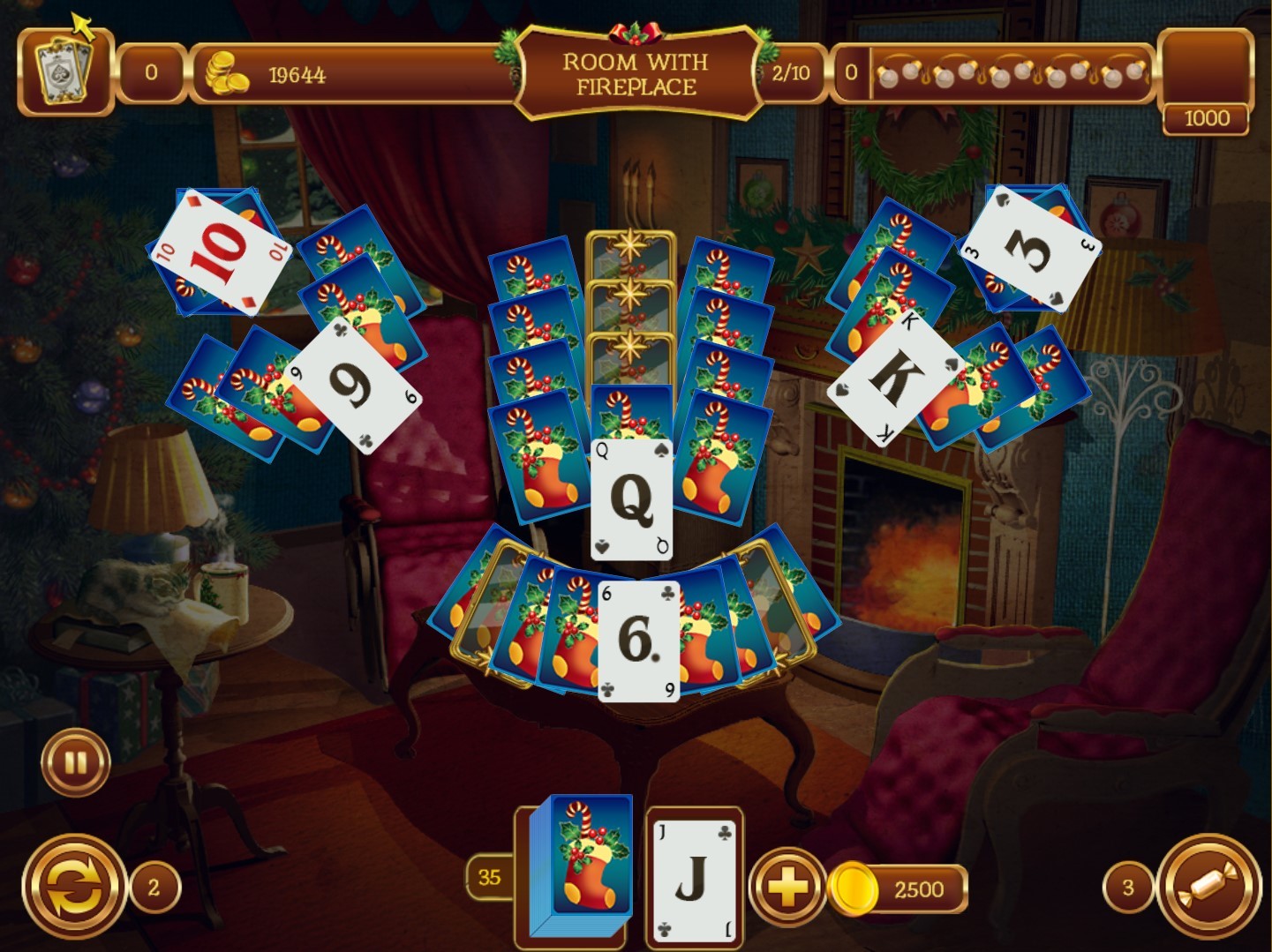 Solitaire Game Christmas