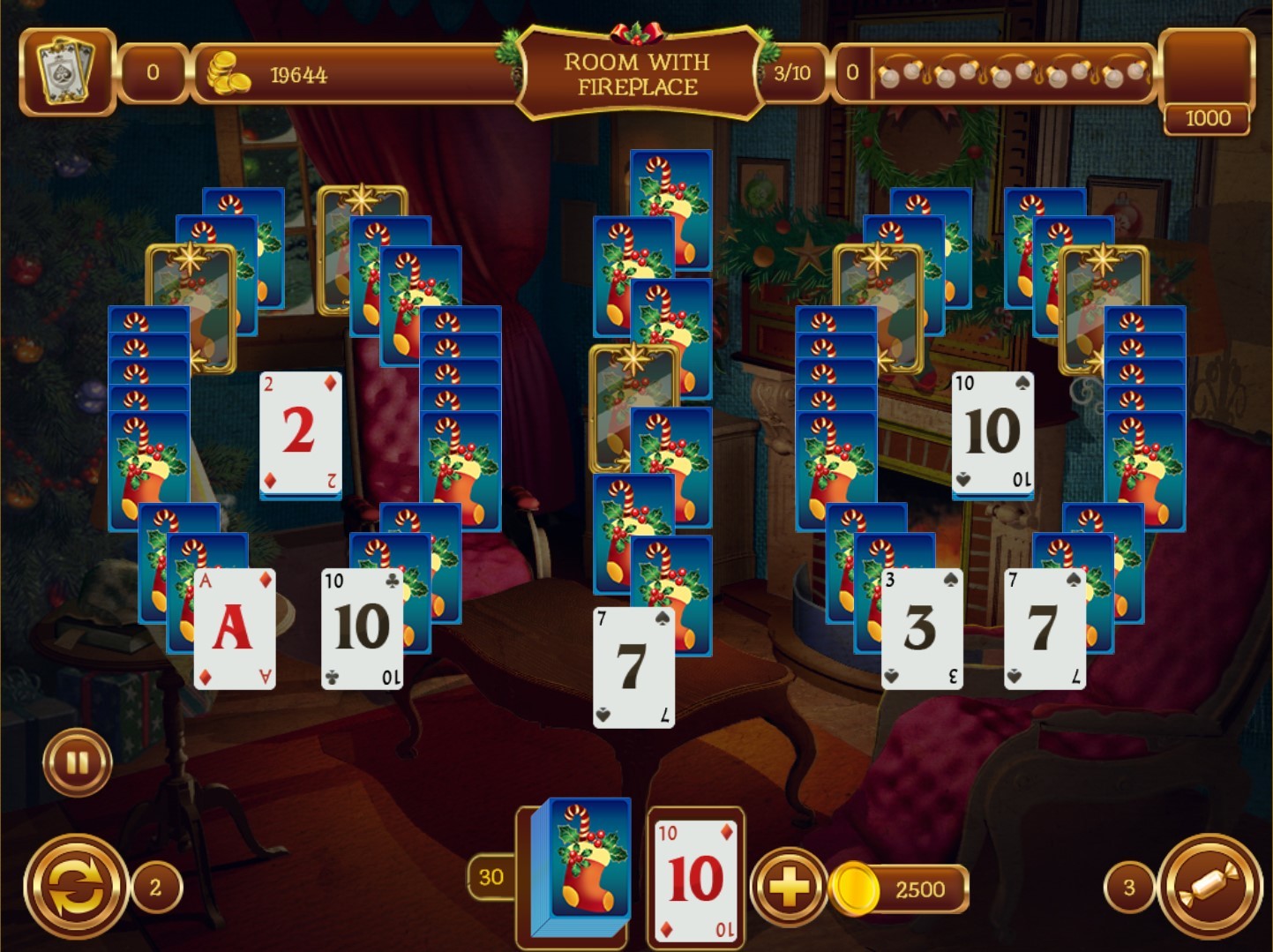 Solitaire Game Christmas
