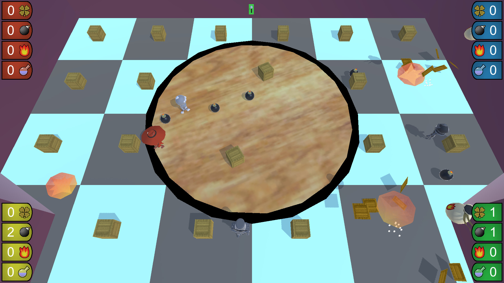 Knights of the Exploding Table