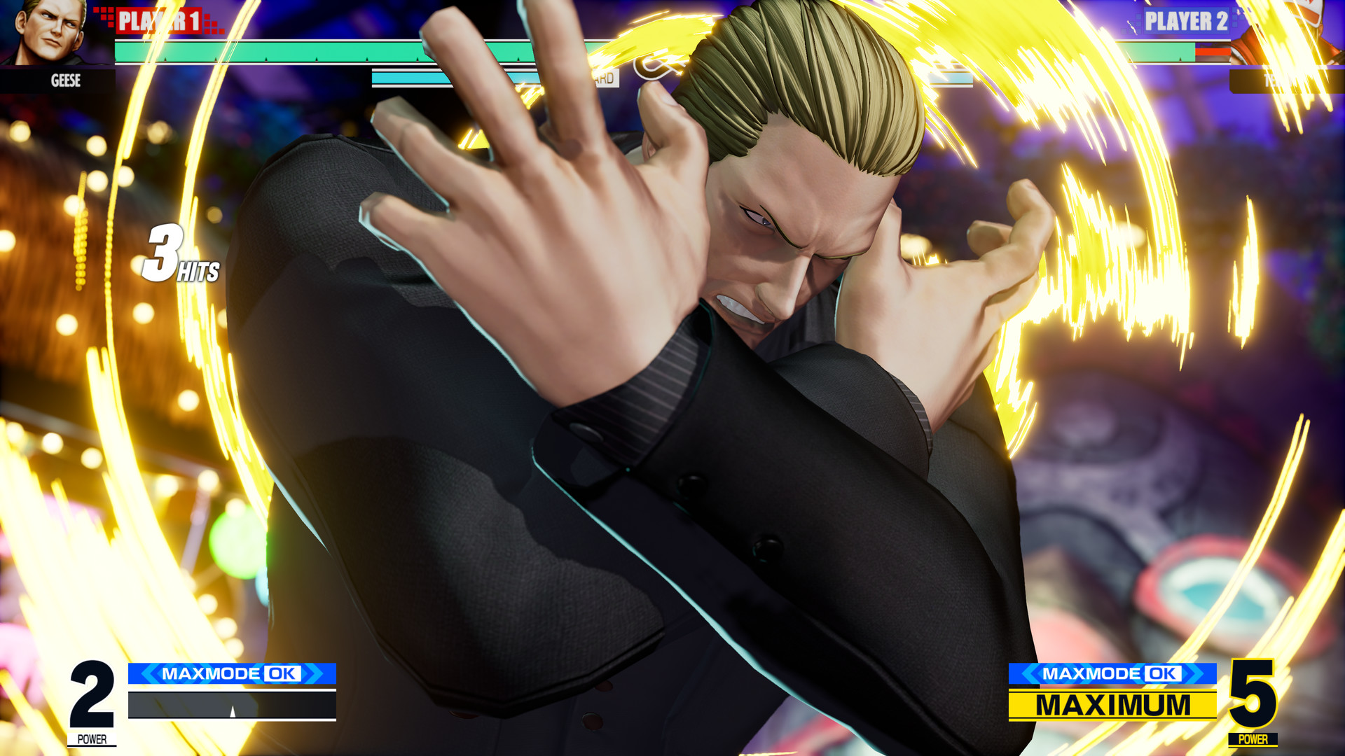 The King of Fighters XV: Characters Team South Town