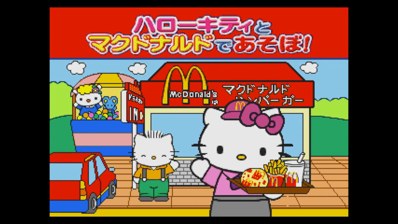 Hello Kitty to McDonald de Asobo!