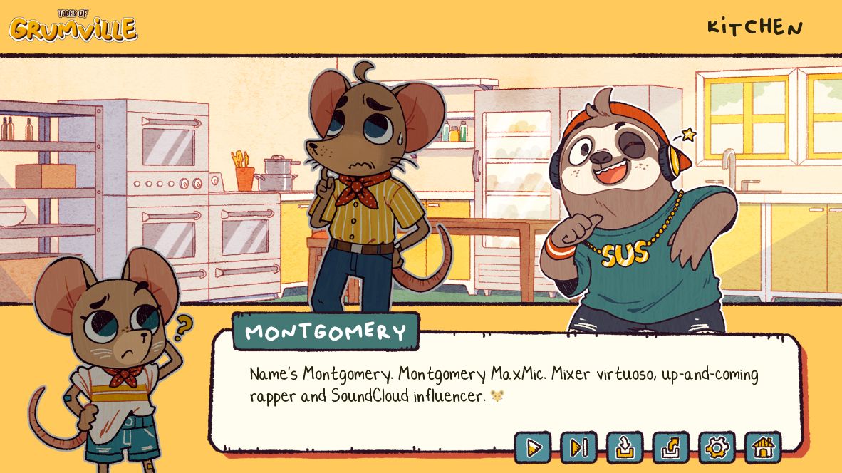 Tales of Grumville: A Legendary Pie and A Nameless Statue