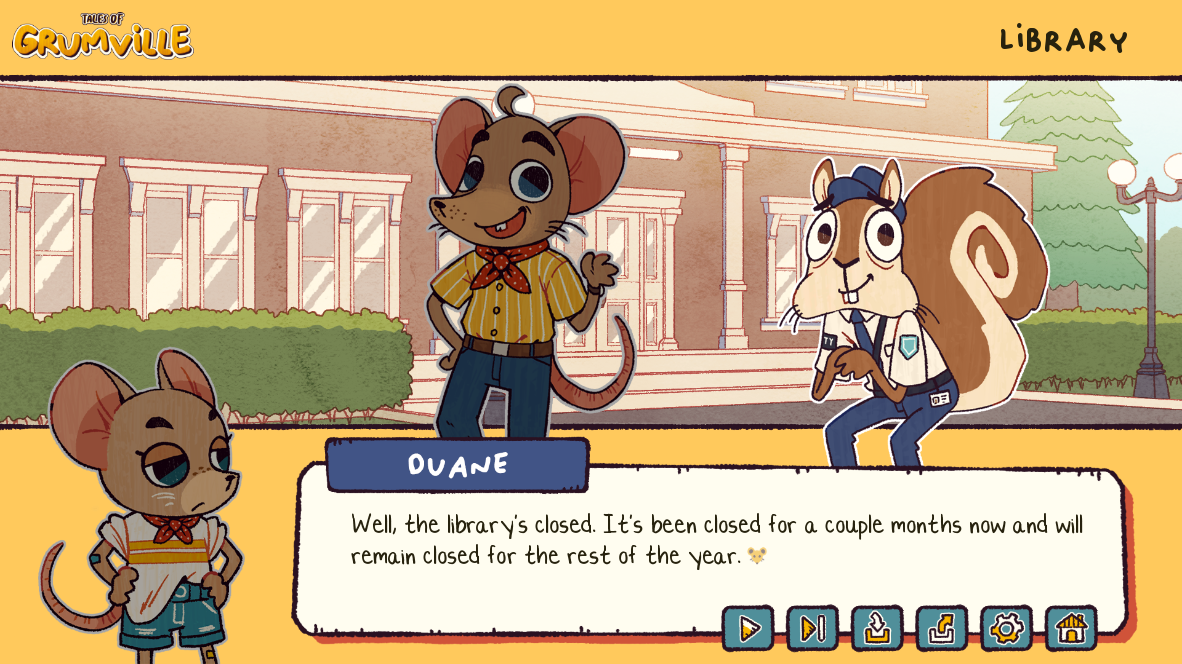 Tales of Grumville: A Legendary Pie and A Nameless Statue