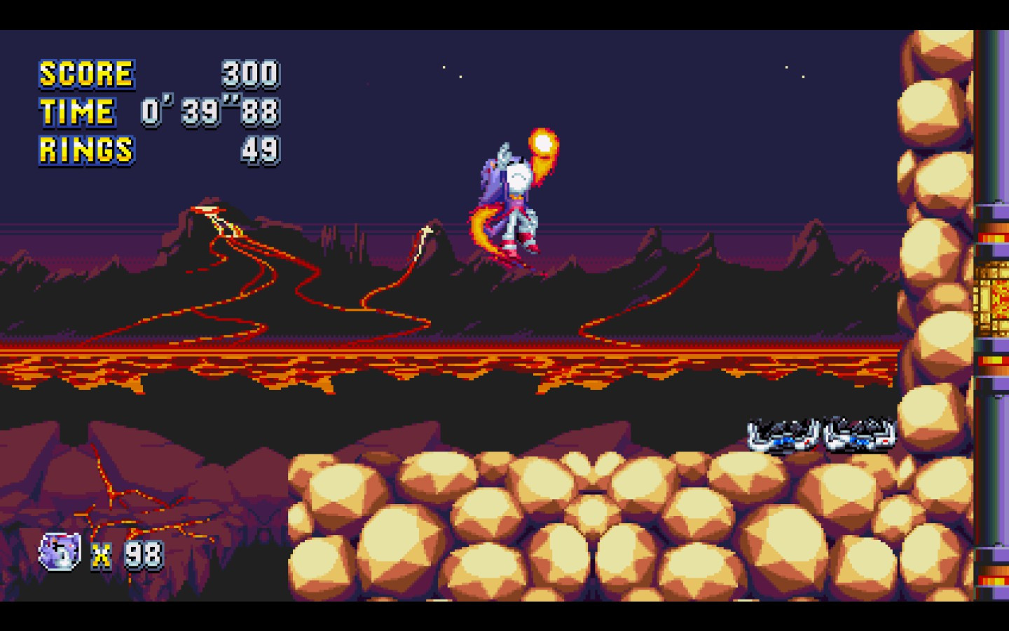 Sonic Mania: Blazey Mix Plus Moveset!