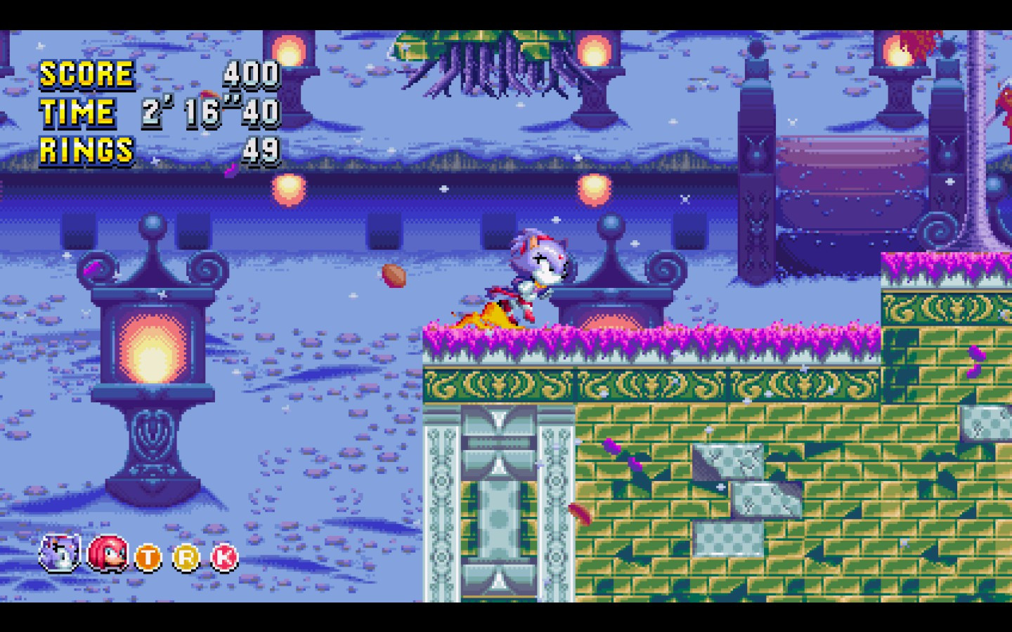 Sonic Mania: Blazey Mix Plus Moveset!