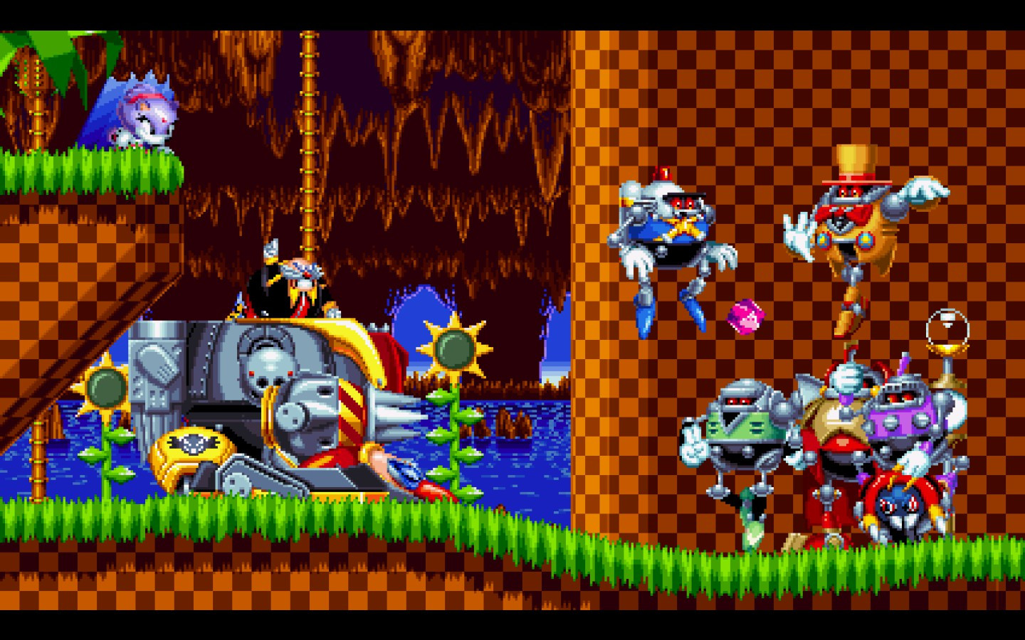 Sonic Mania: Blazey Mix Plus Moveset!