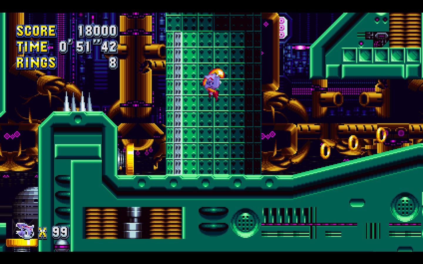 Sonic Mania: Blazey Mix Plus Moveset!