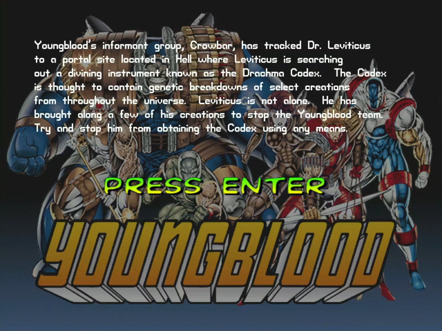 Youngblood: Search and Destroy