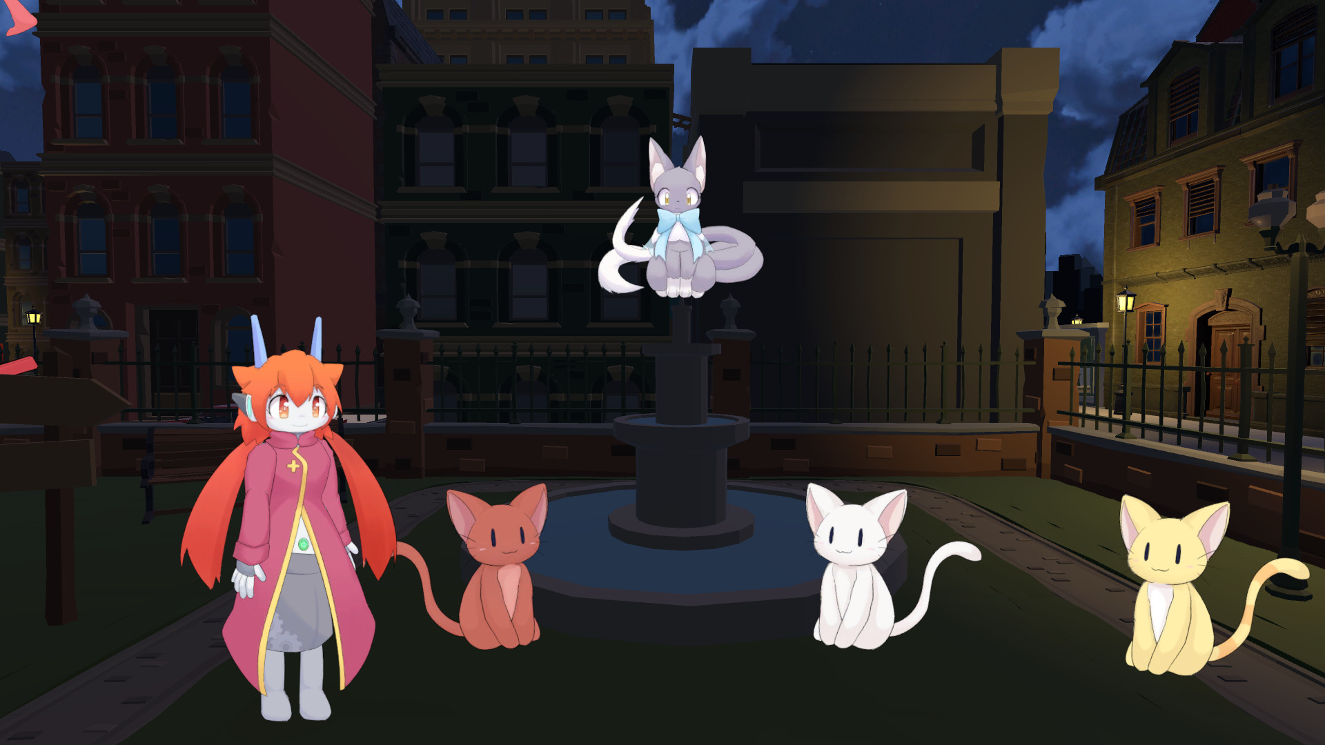 The Robot Girl Meets the Human!