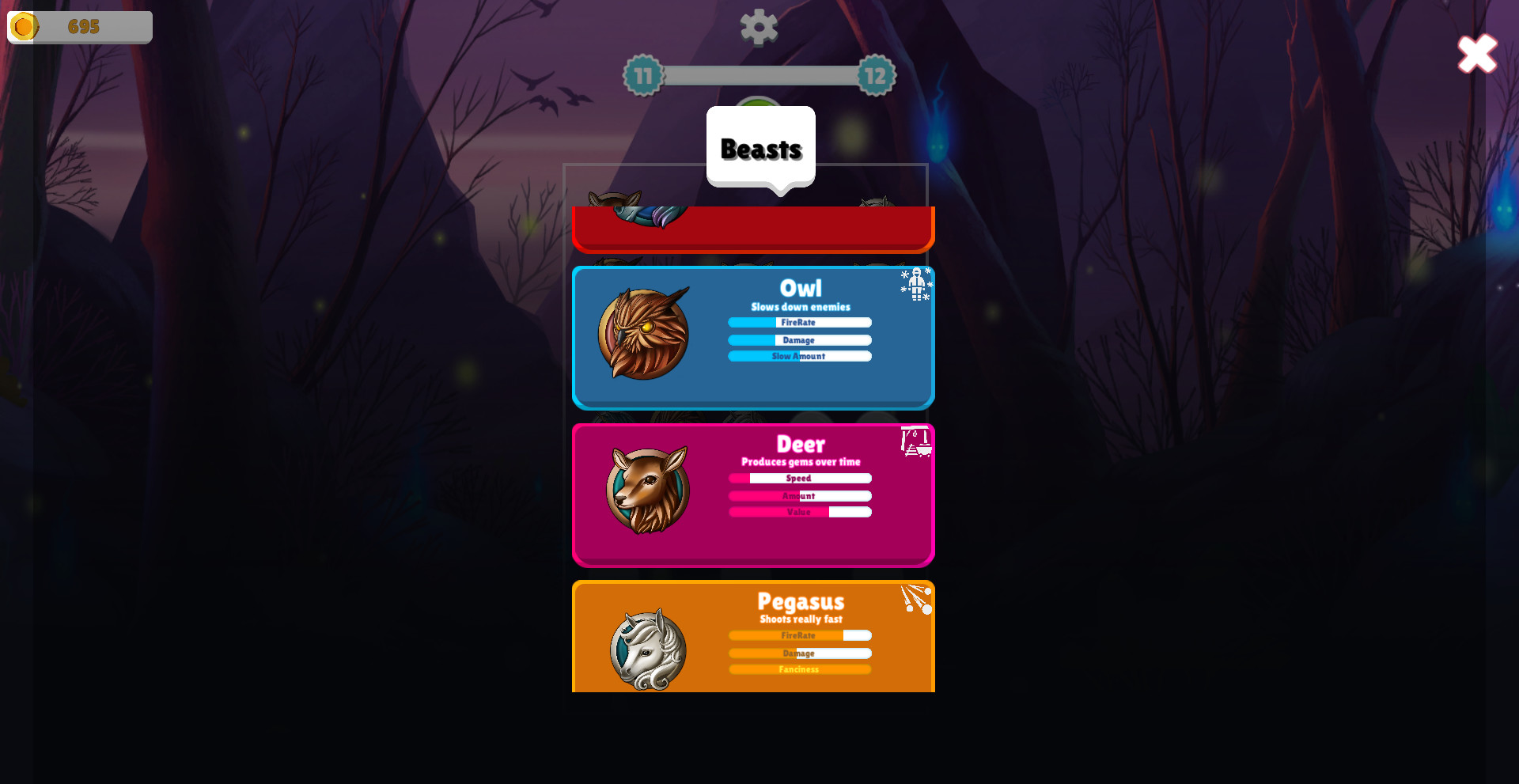 Merge Beasts: Defense Game