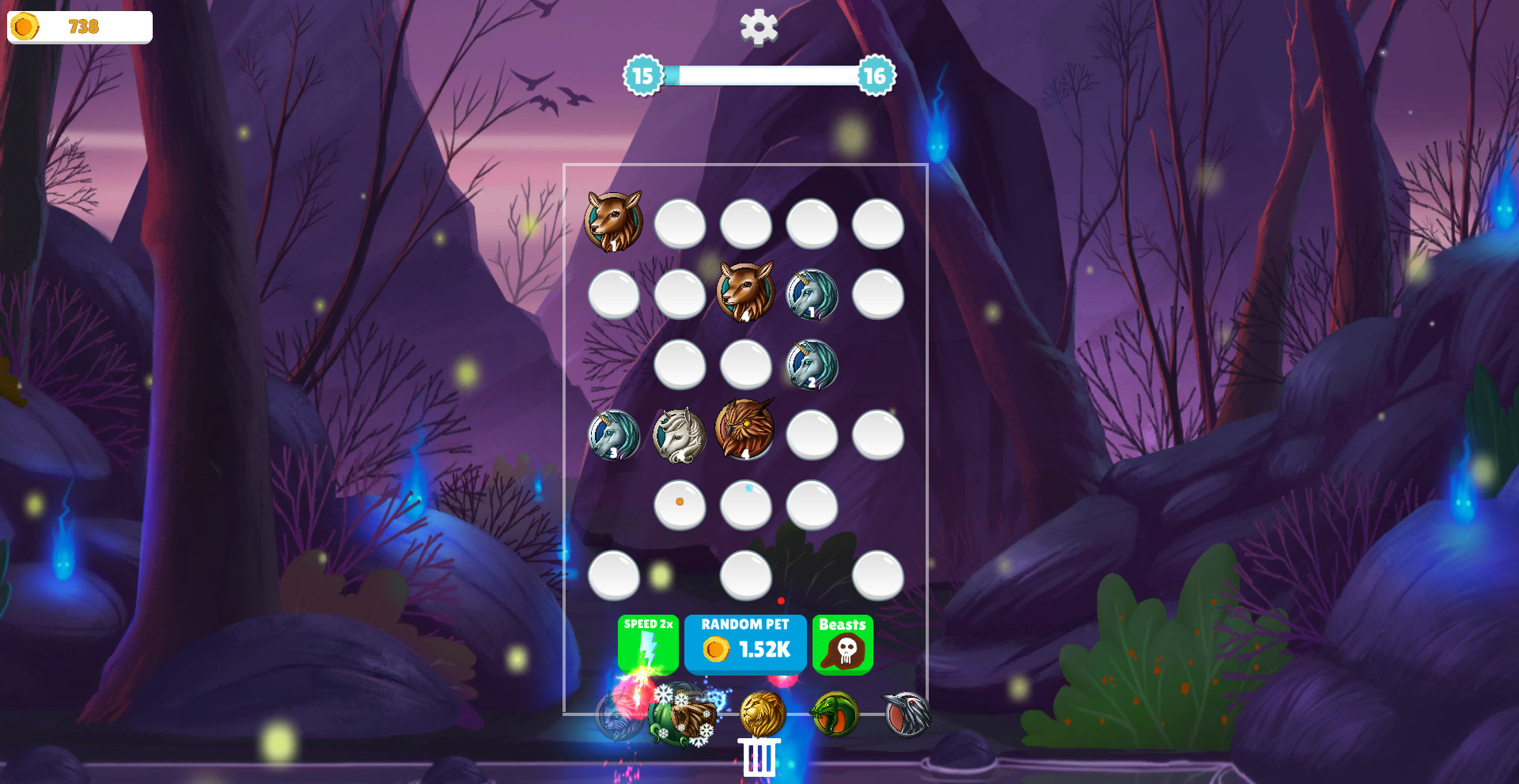 Merge Beasts: Defense Game