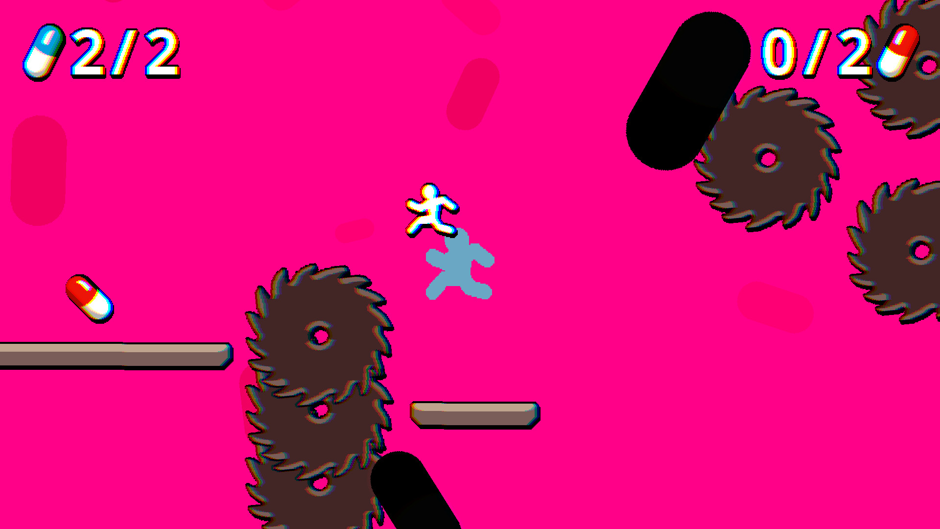 Stickman Synthwave Escape