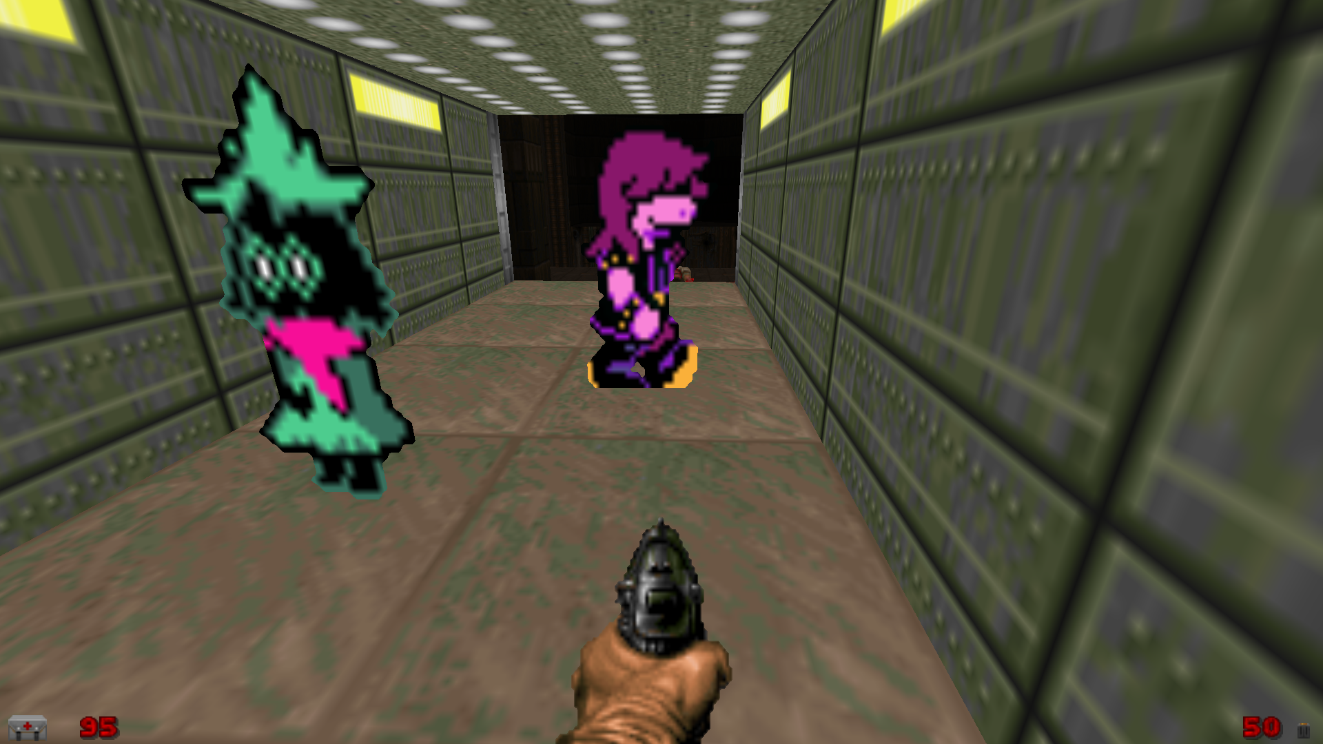 Doom II: Deltarune Companions – Susie and Ralsei