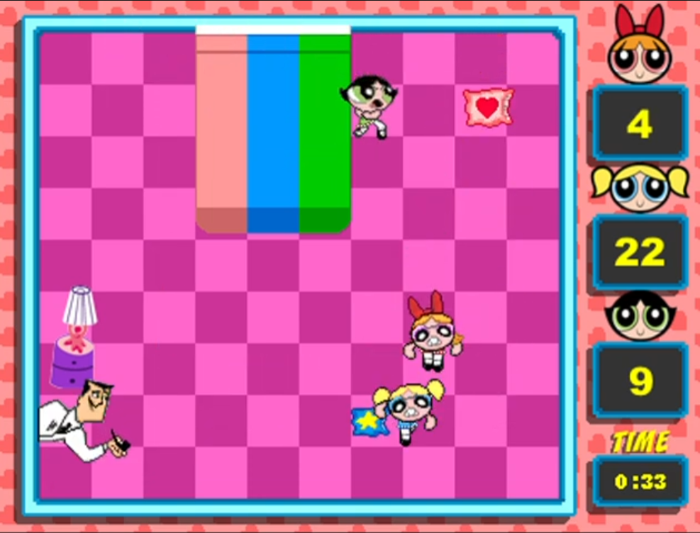 Powerpuff Girls: Pillow Fight