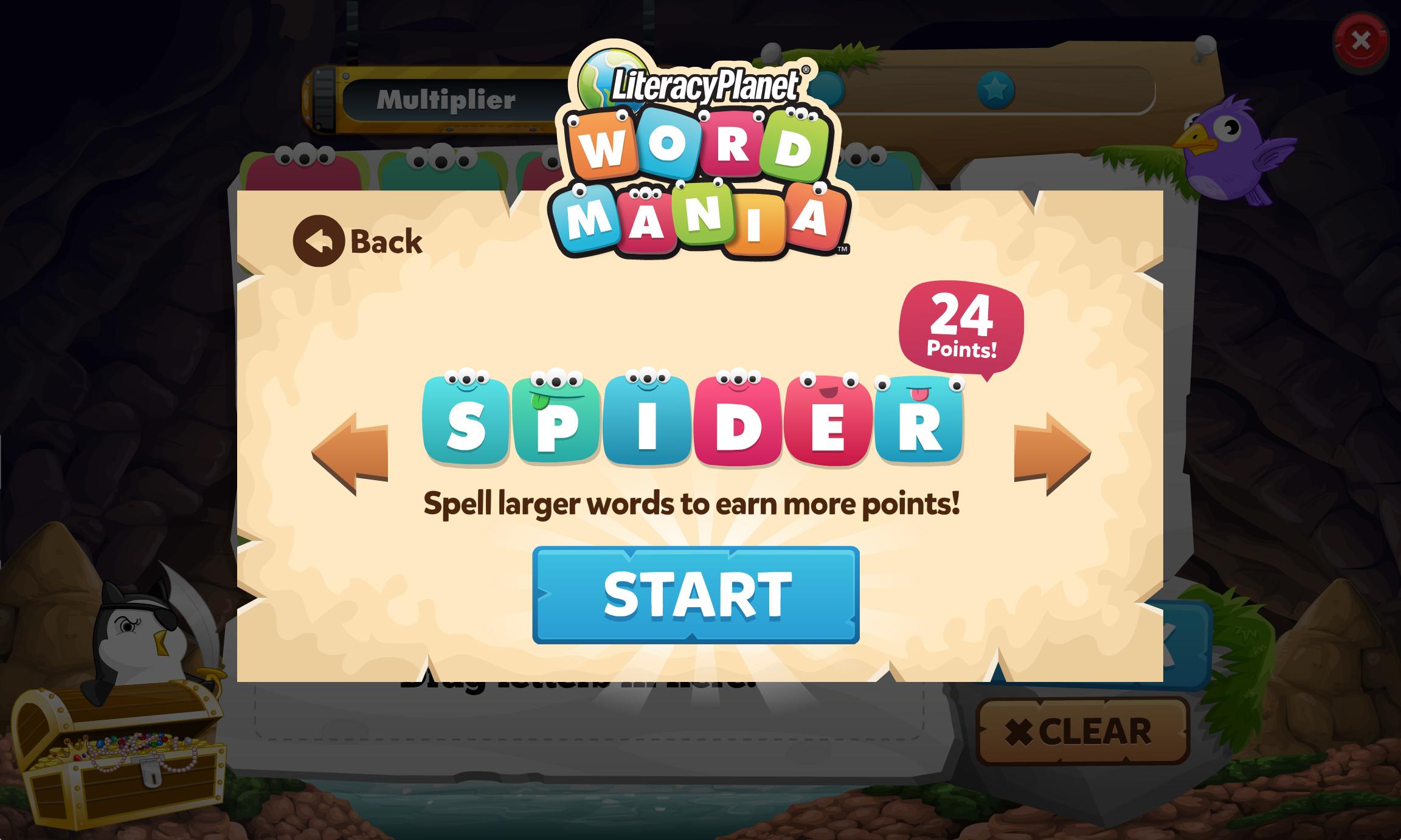 LiteracyPlanet: Word Mania
