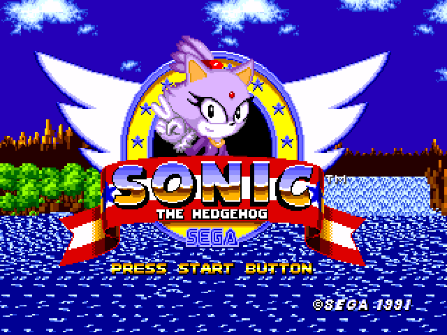 Blaze the Cat in Sonic the Hedgehog