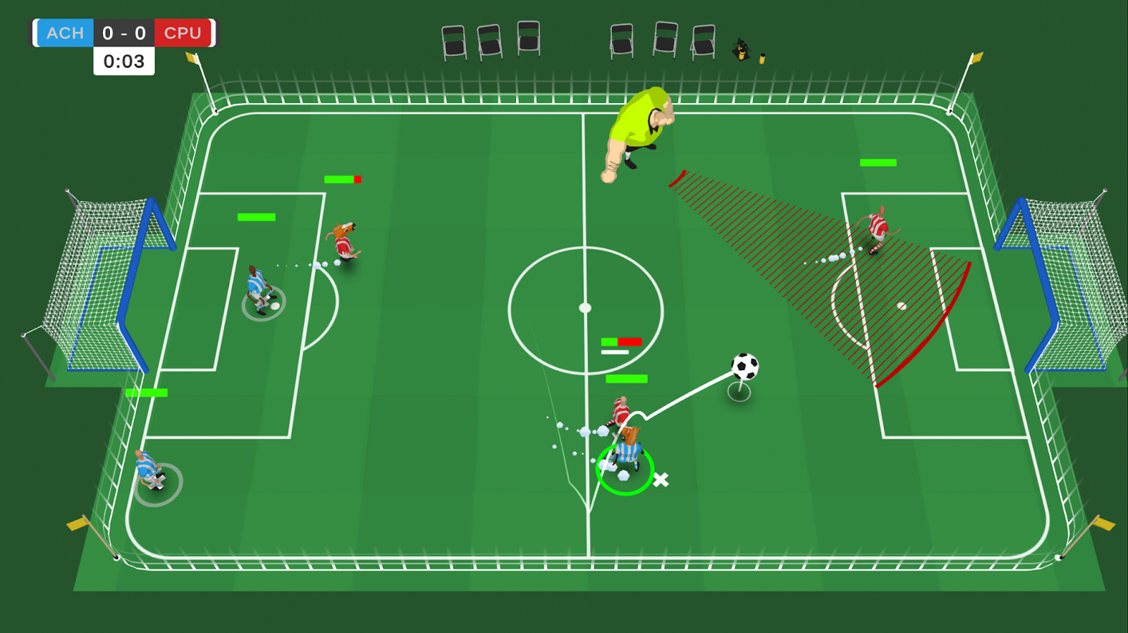 A Bad Game of Football