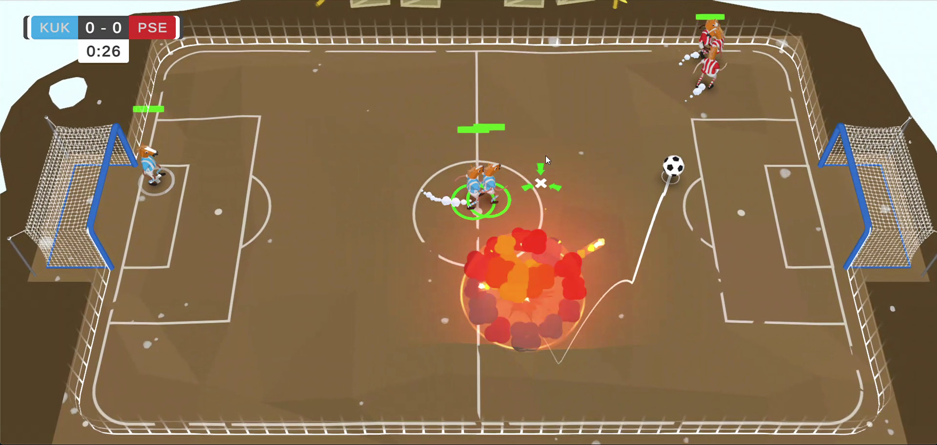 A Bad Game of Football
