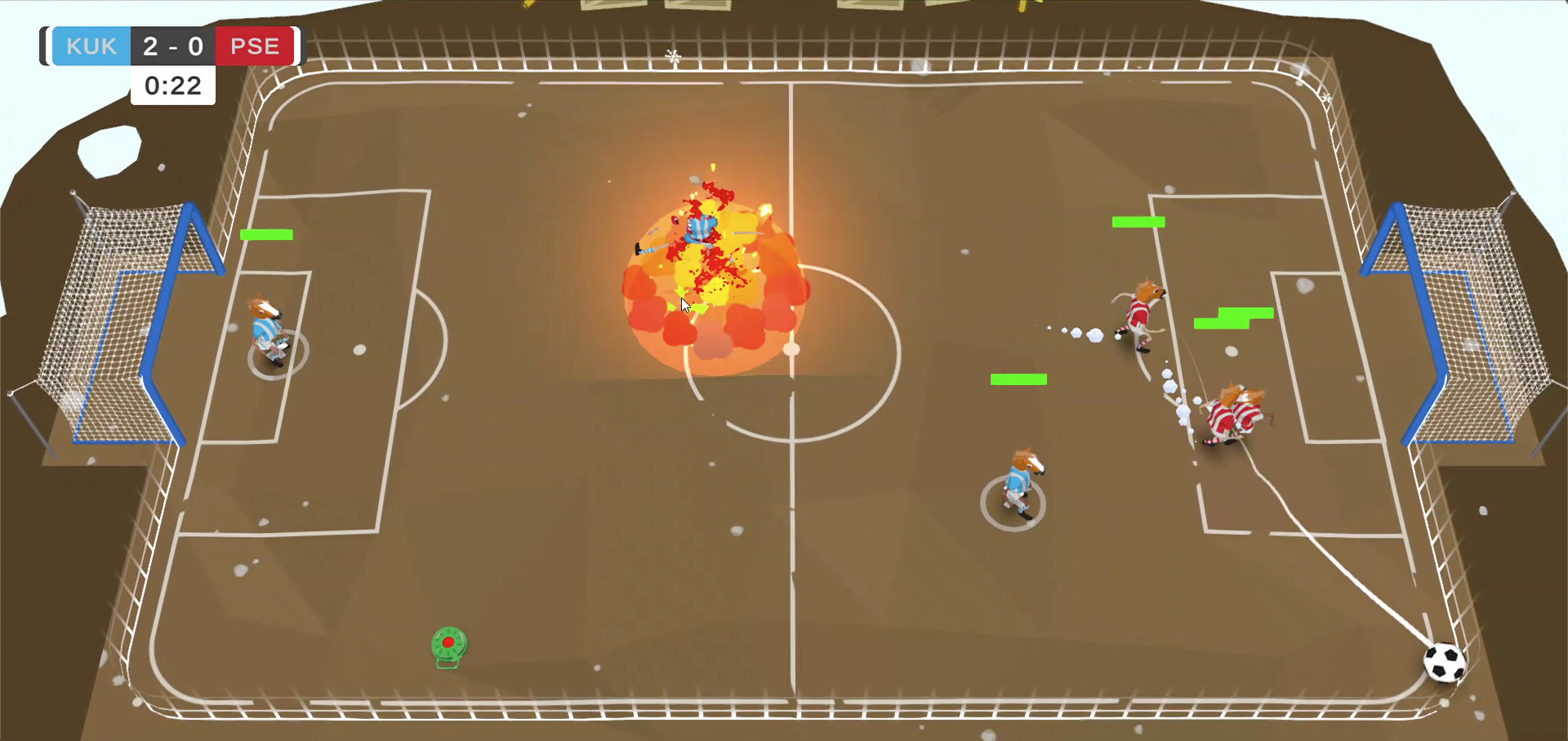 A Bad Game of Football